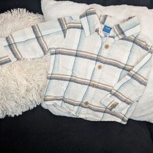 Cozy Plaid Button-Up Shirt